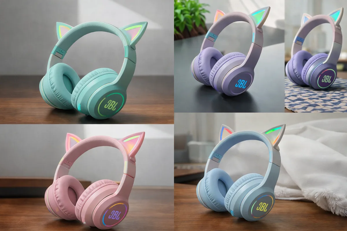 Audífonos D99 oreja de gato