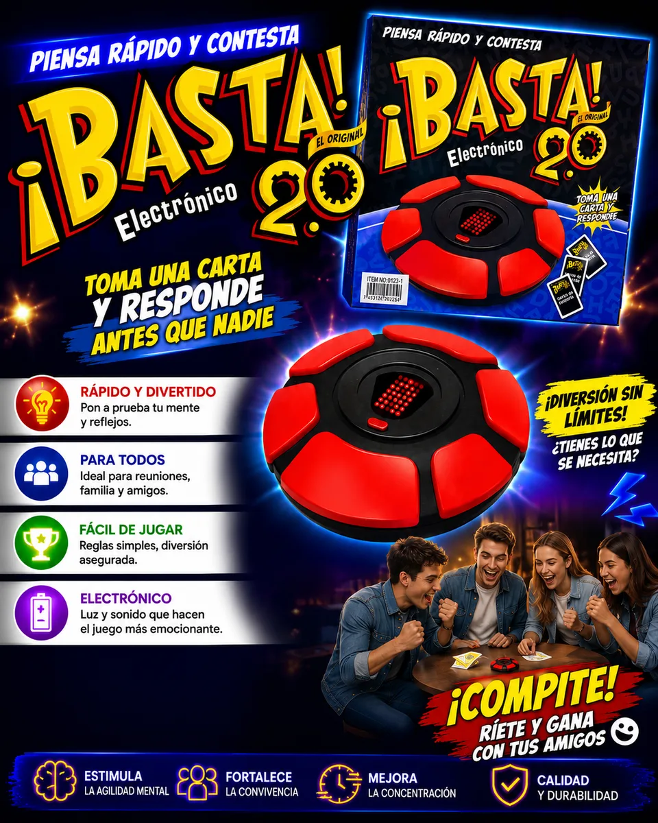 Juego didáctico Basta