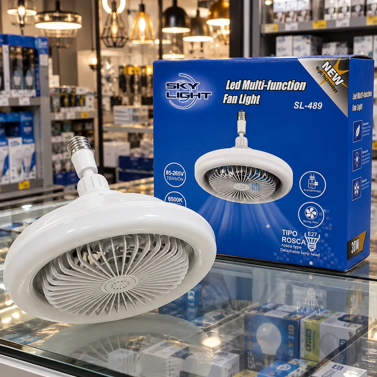 Bombillo ventilador