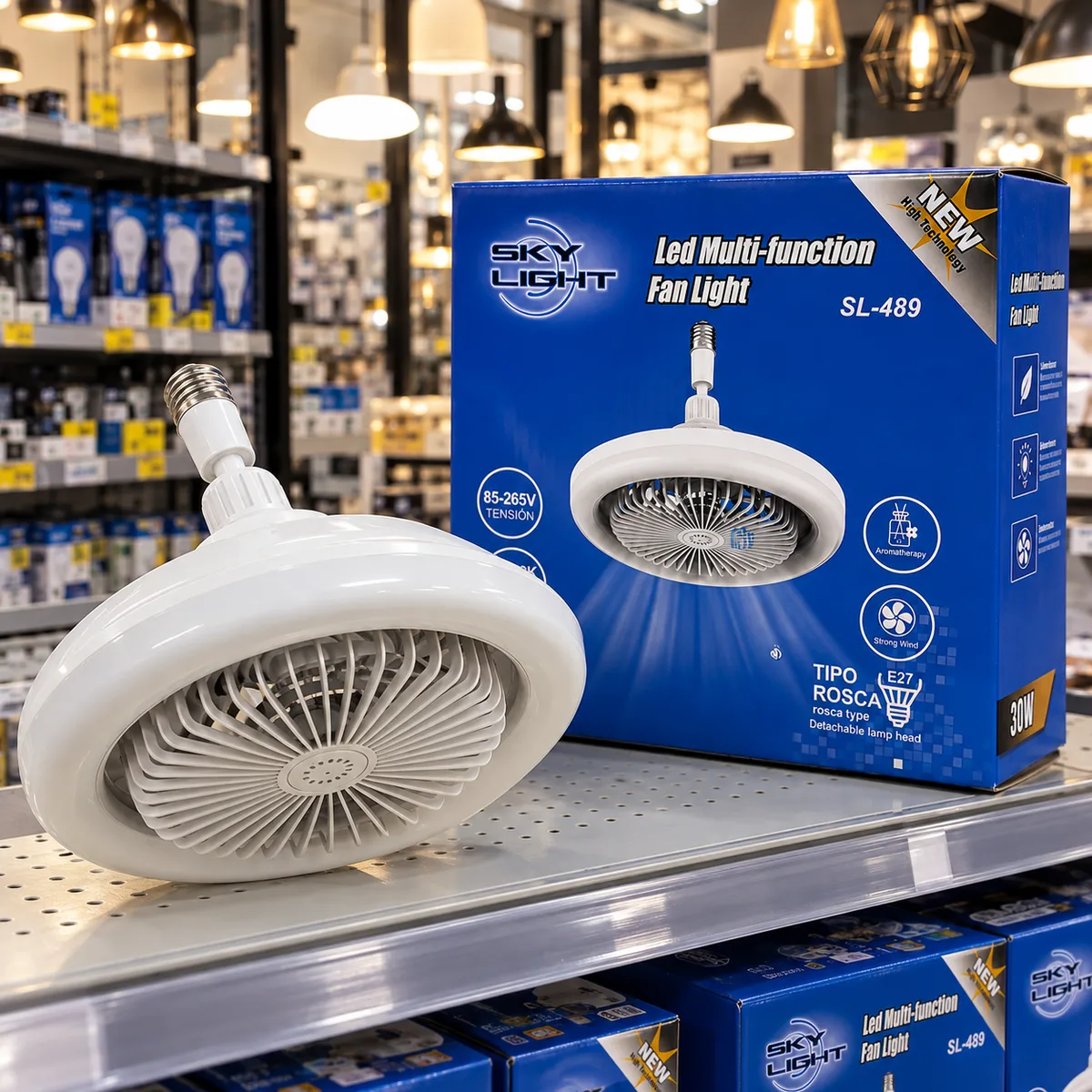 Bombillo ventilador