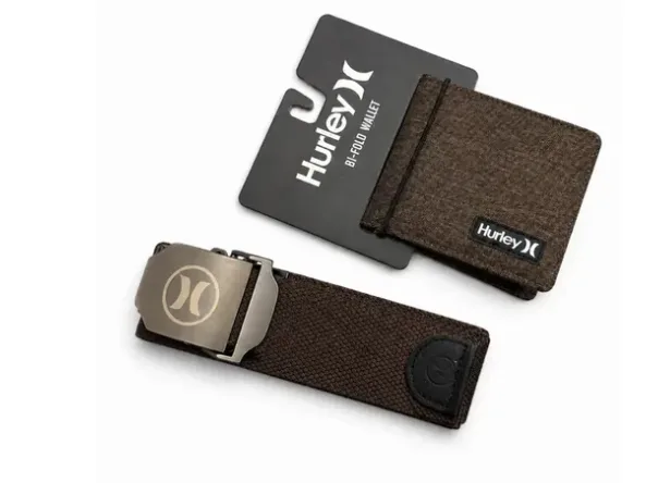 Combo masculino billetera + faja