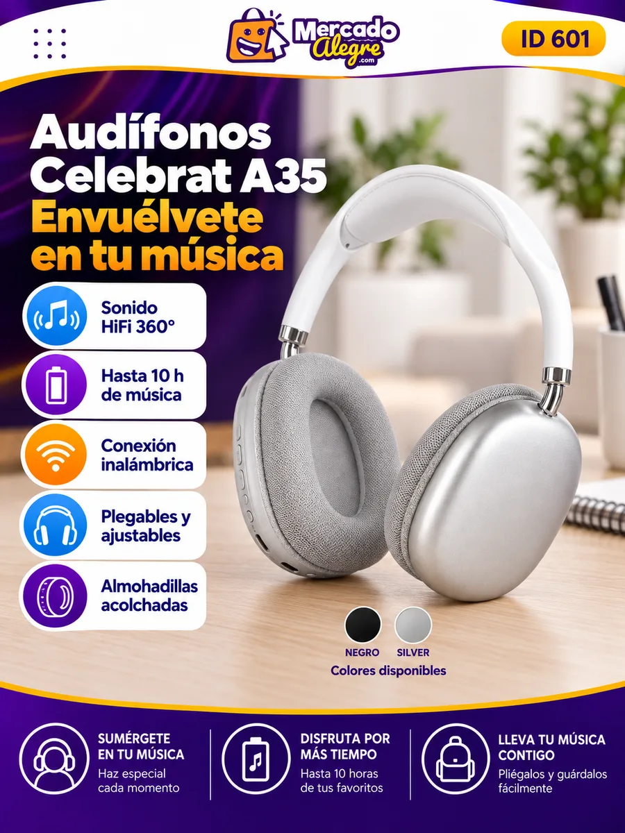 Diadema inalámbrica A35