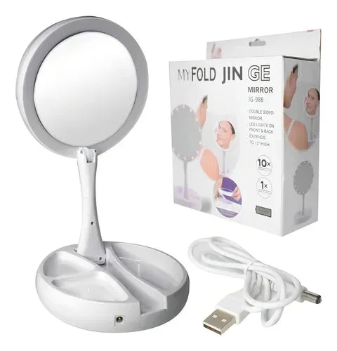 ESPEJO LED PLEGABLE