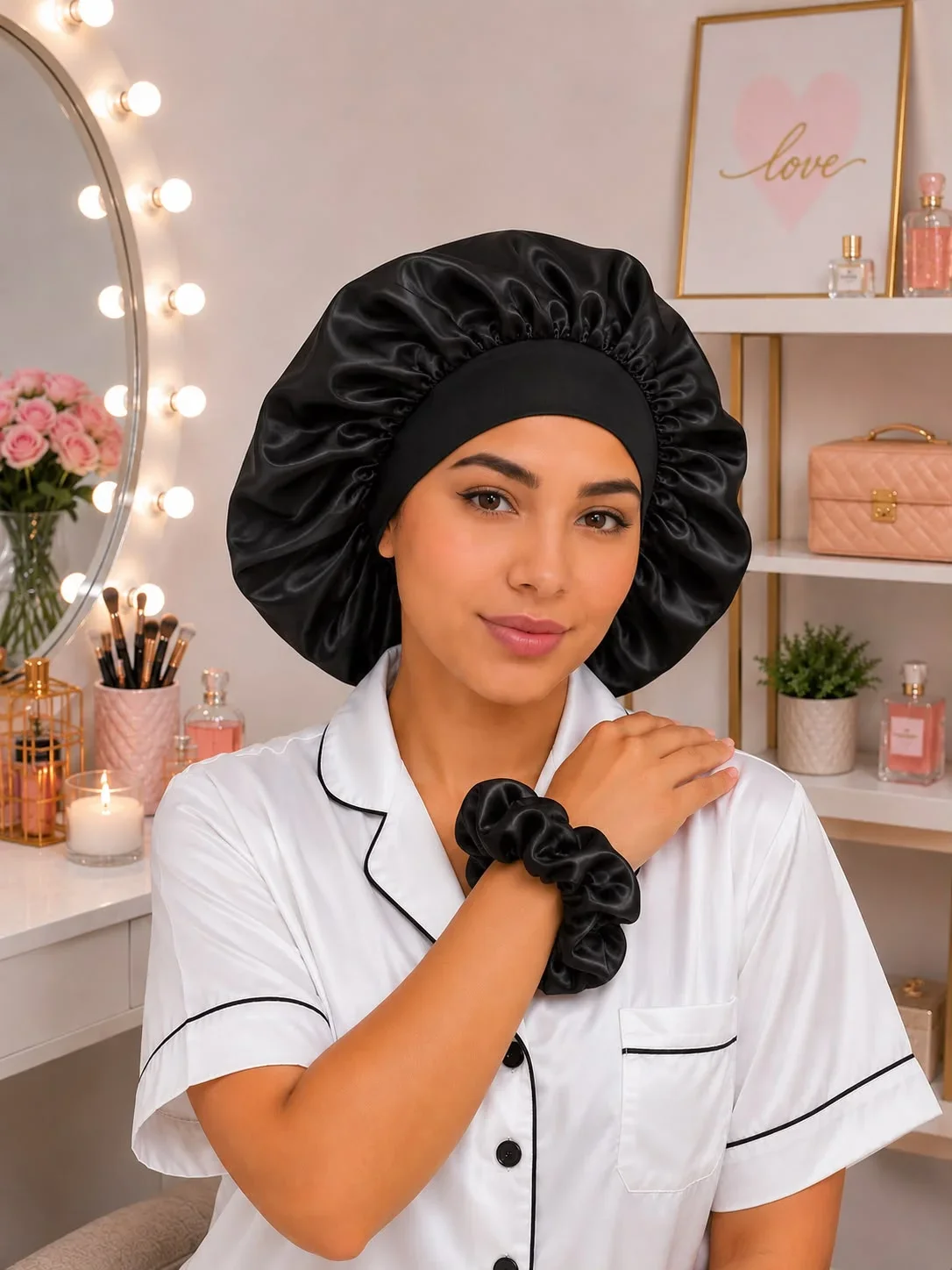 GORRO DE SATIN