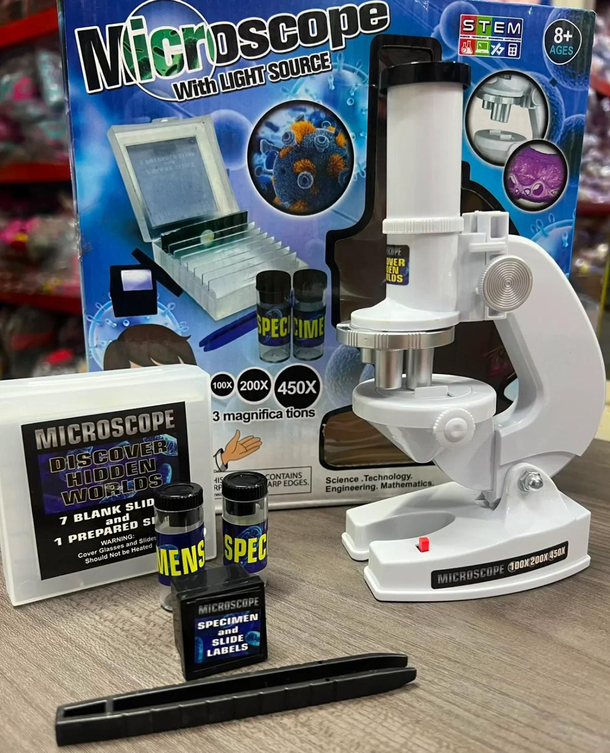 Juego de Microscopio para Niños