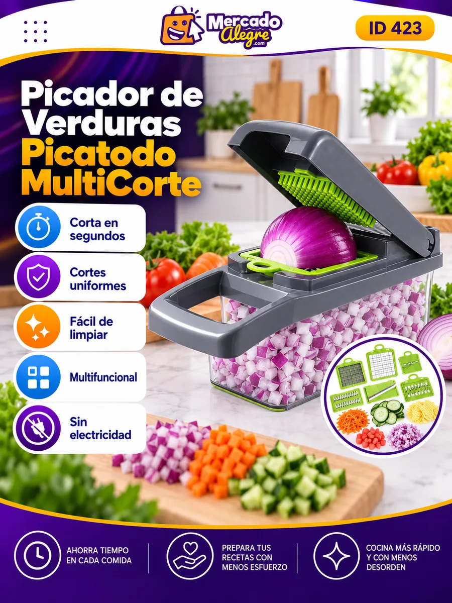 Picador de verduras 14 piezas