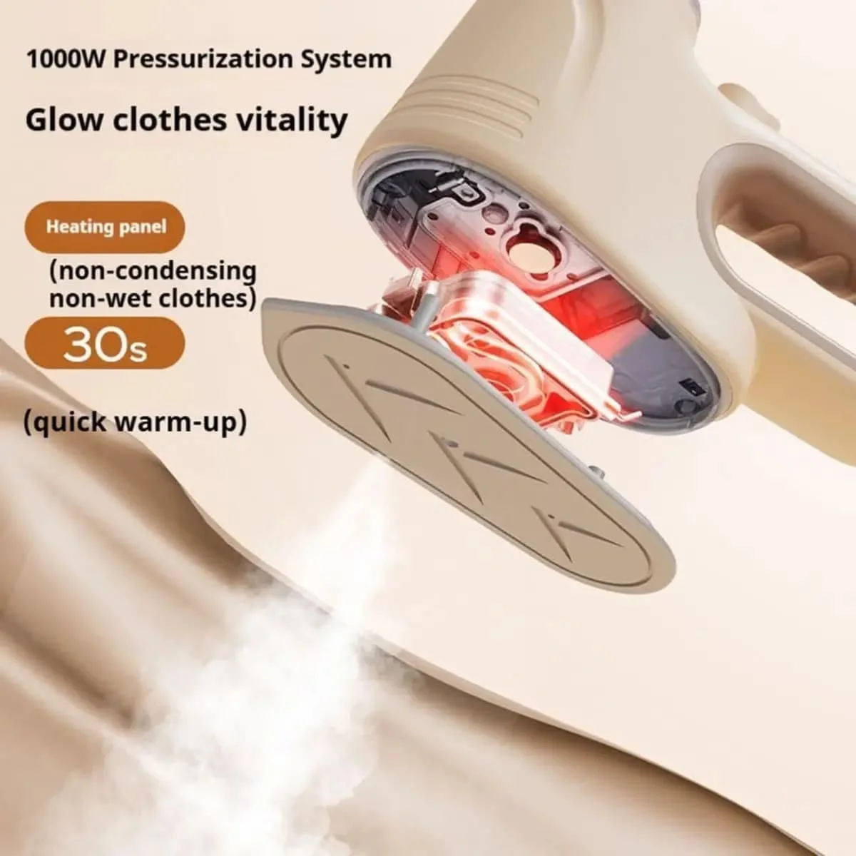 PLANCHA VAPORIZADOR ELECTRICA PARA ROPA