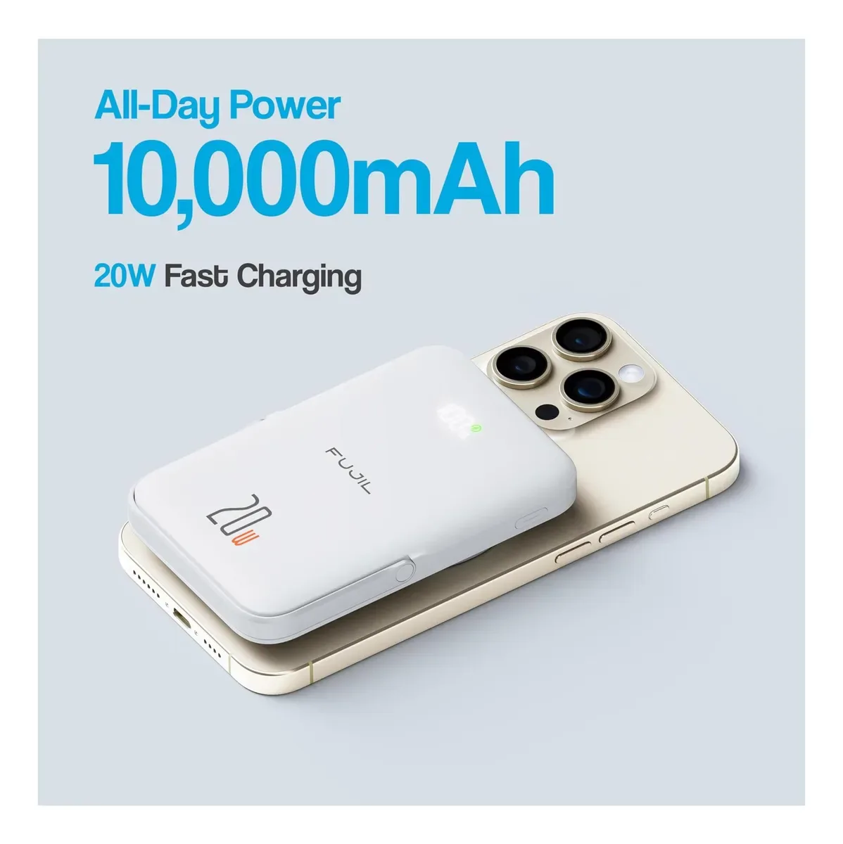 Power bank multifuncional 10.000 mAh