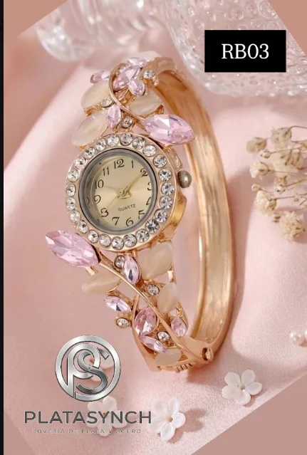 RB03 - Reloj de Cuarzo brass Estilo Koreano