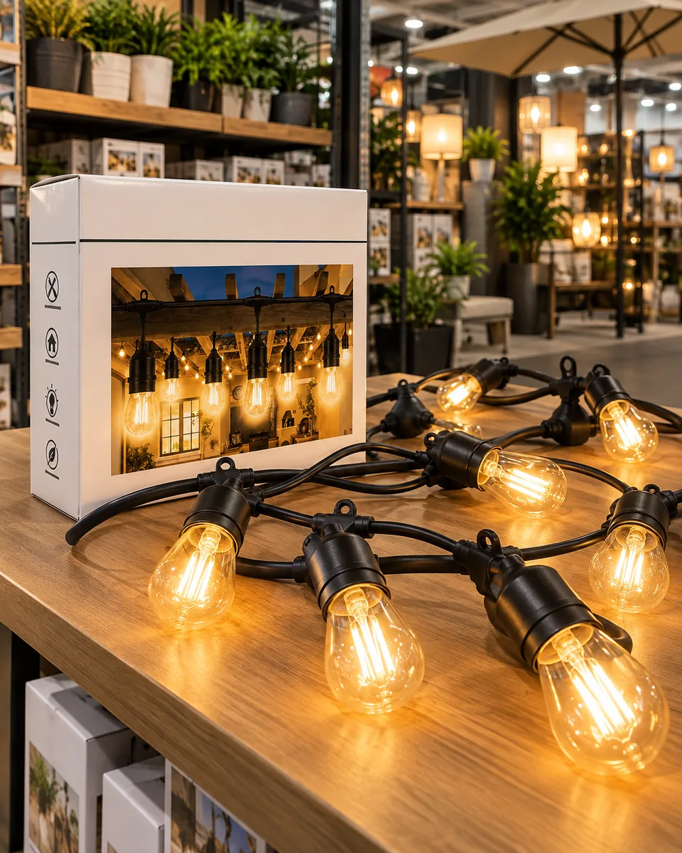 Set de bombillos decorativos 5 m (10 bombillos)