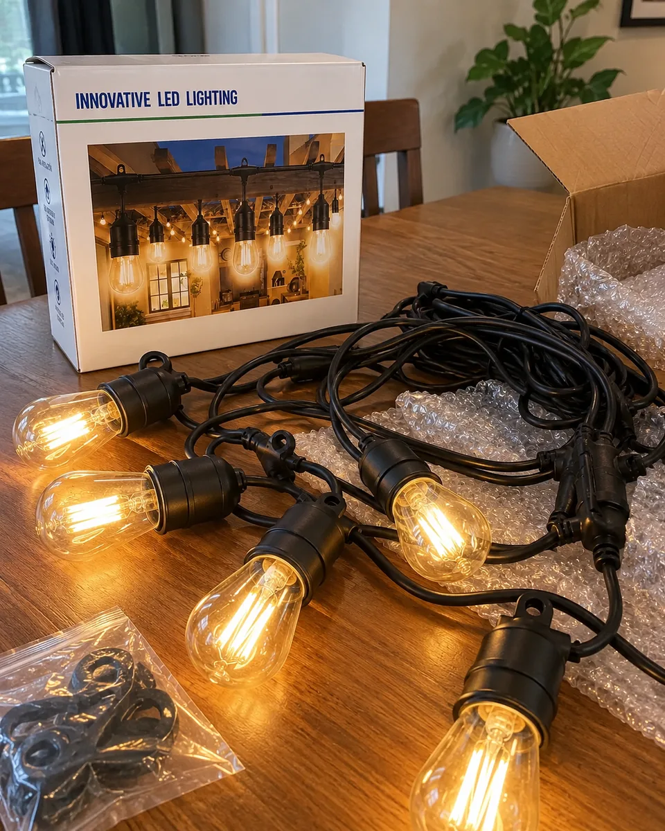 Set de bombillos decorativos 5 m (10 bombillos)