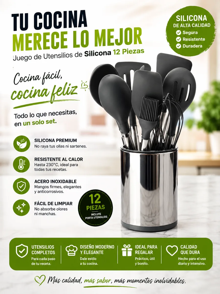 Set de cucharones de cocina