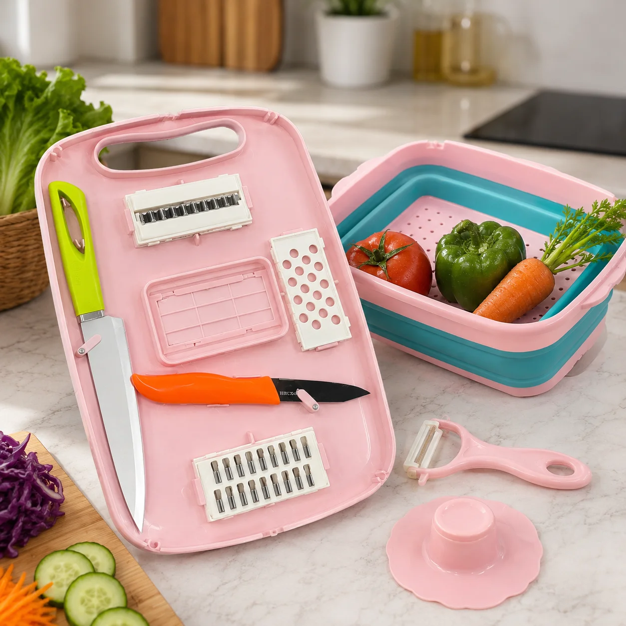 Tabla plegable para picar