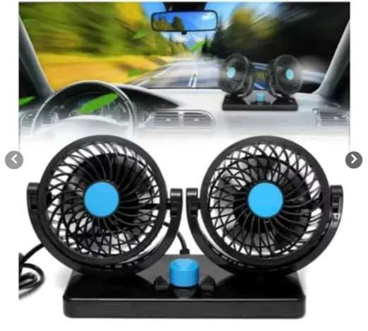 VENTILADOR 2 CABEZAS PARA AUTO